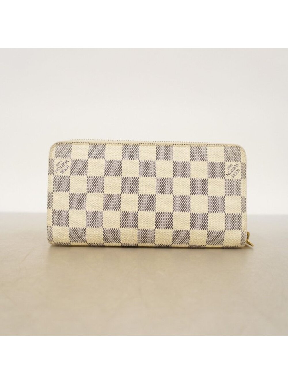 Louis Vuitton Wallet Damier Azur Zippy White - Picture 8 of 8